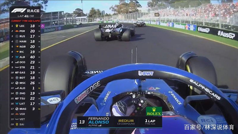 哈斯车队碾压迈凯伦，拉塞尔关键制胜